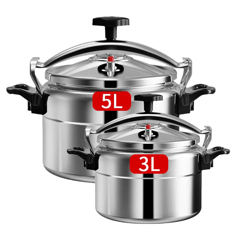 PGY 3L/5L Aluminum Pressure Cooker Canner with Safety Lock Pressure Cooker Canner Axl