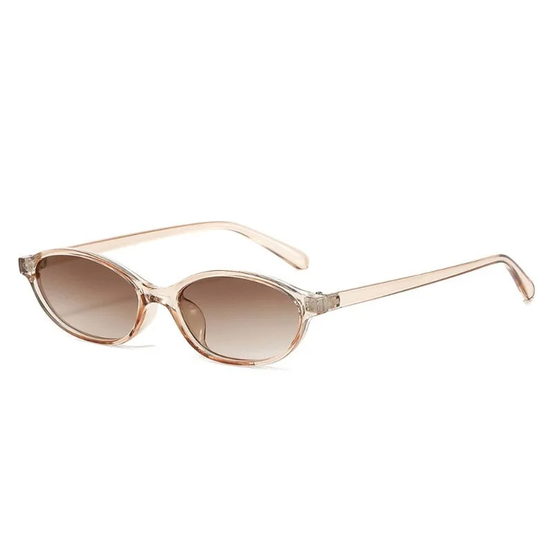 Retro Oval Cat Eye Sunglasses – UV400 Women's Fashion Shades Fashion Sunglasses Axl