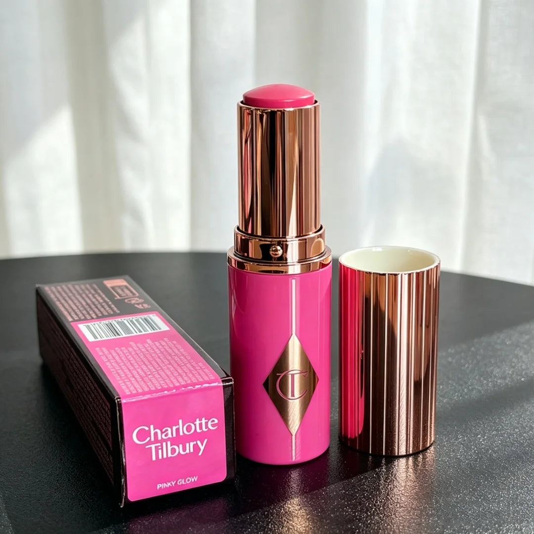 Charlotte Tilbury Liquid Contour, Foundation & Cream Blush Set Makeup Set Axl Pinky Glow
