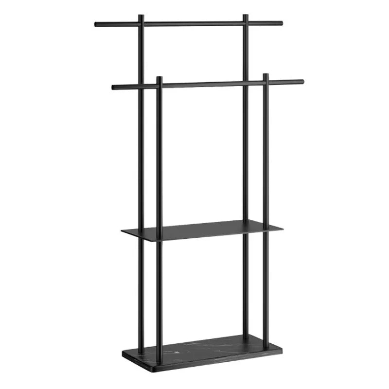 Marble Floor Towel Rack – Modern Double Standing Holder Floor Towel Rack Axl