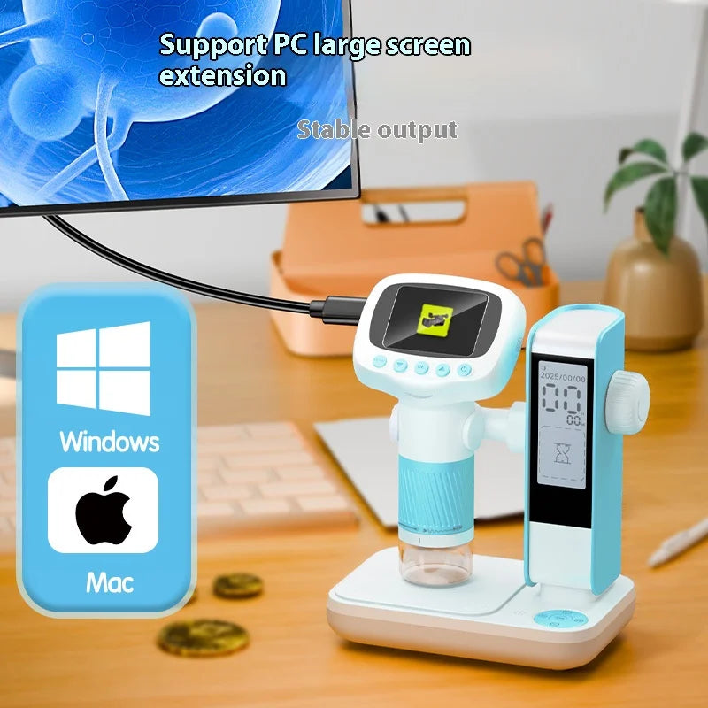 Handheld Digital Microscope 2MP HD Lens 500x Portable Mini Digital Microscope Axl