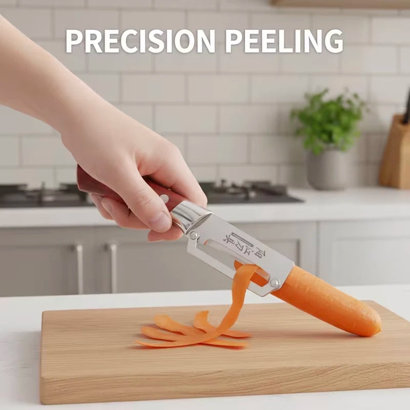 Stainless Steel Vegetable Peeler Set – Potato, Carrot & Fruit Vegetable Peeler Set Axl