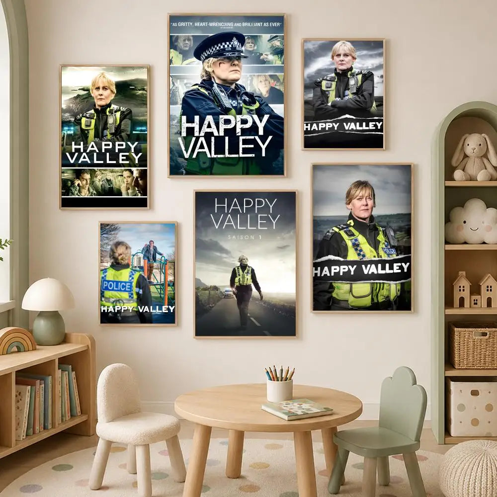 Happy Valley Poster Self-Stick HD PVC Wall Art – Home Decor Wall Art Poster Axl