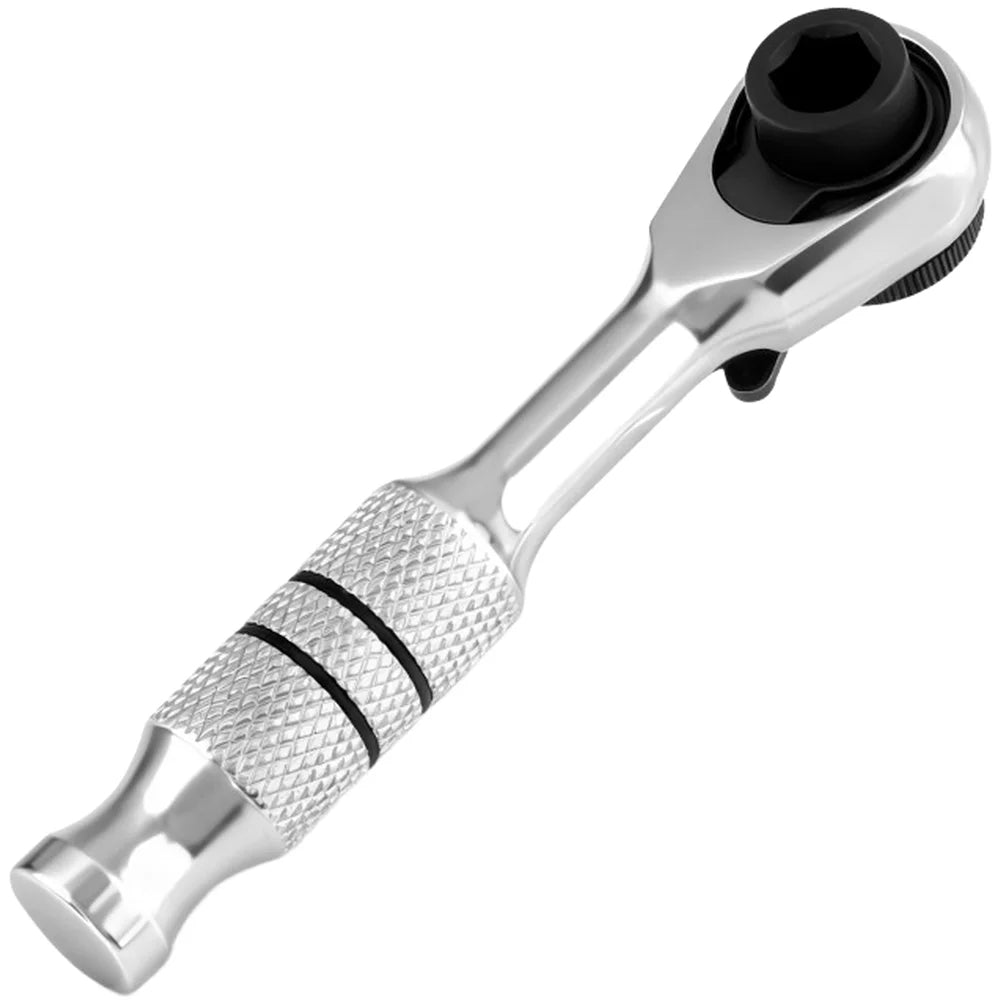 1/4" 72-Tooth Dual Head Ratchet Wrench – Quick-Release Bit Handle Ratchet Wrench Axl type D China Mainland