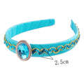 Girls Arabian Princess Crystal Headband – Cosplay Party Accessory Crystal Hair Headband Axl A4