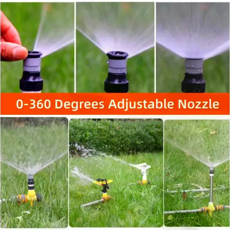 Adjustable 360° Garden Sprinkler Nozzle – Lawn & Greenhouse Garden Sprinkler Nozzle Axl