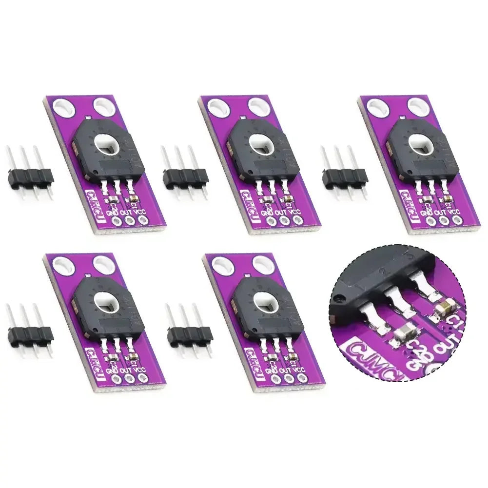 5-Pack CJMCU-103 Rotary Angle Sensor Module | Potentiometer PCB Rotary Angle Sensor Axl