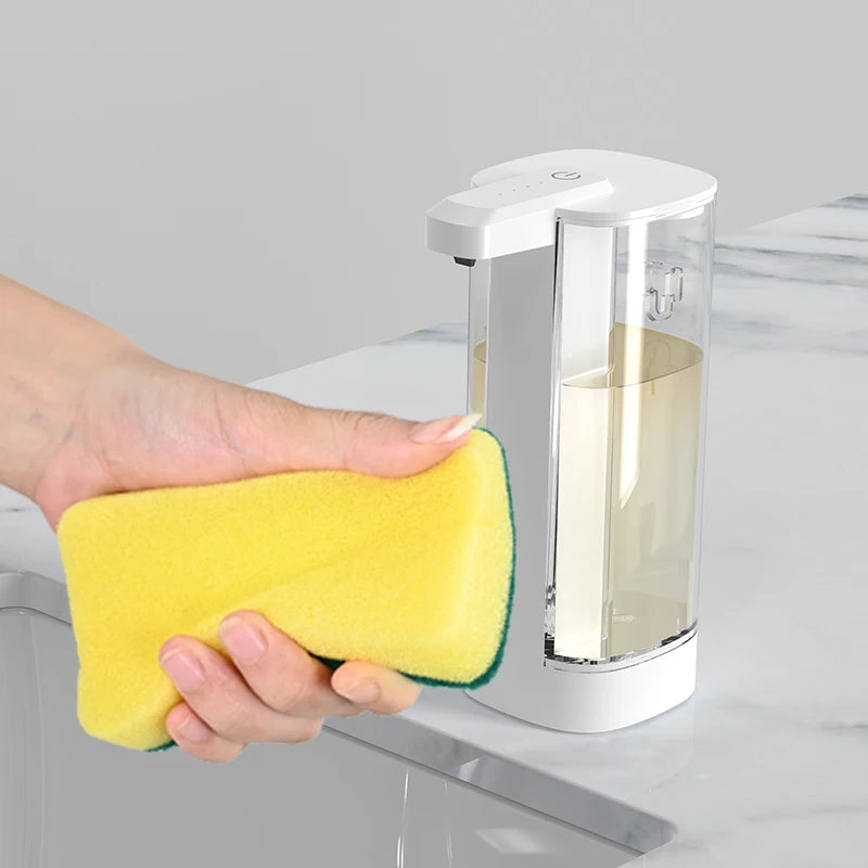 BALASHOV Touchless Sensor Soap Dispenser 500ml – USB-C Automatic Soap Dispenser Axl