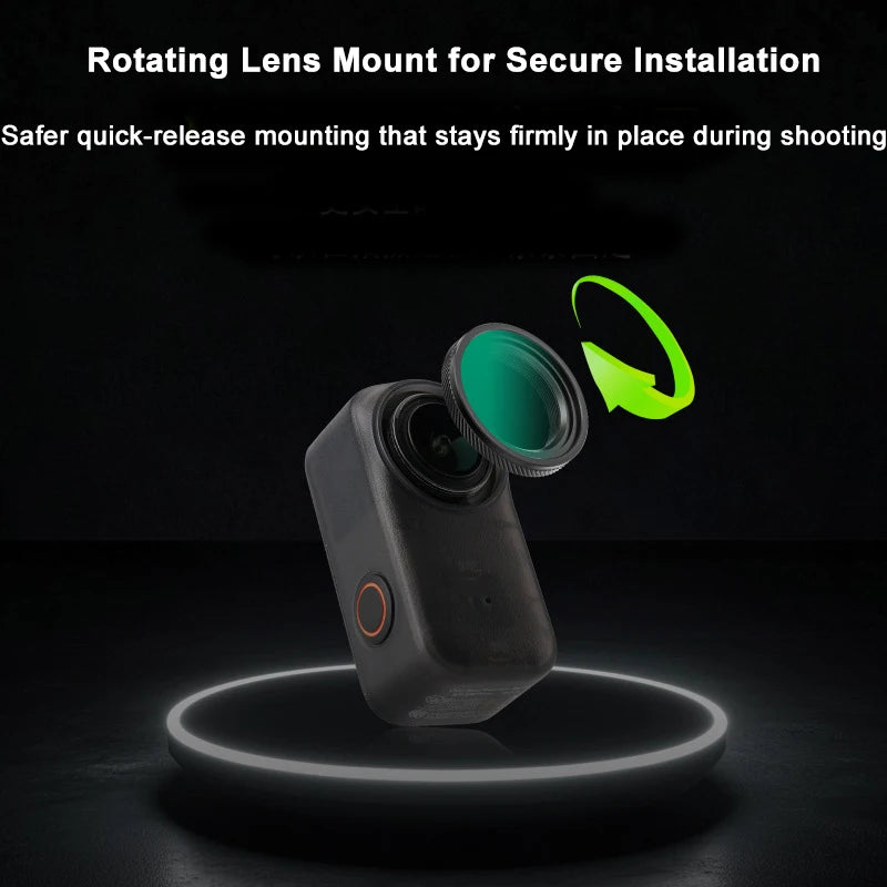 DJI Osmo Nano Filter Set – CPL, ND8/16/32/64 & Black Mist Camera Lens Filter Set Axl