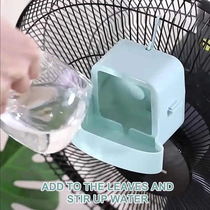 Fan Ice Cooling Attachment Box with 4 Reusable Ice Cups Fan Cooling Attachment Axl