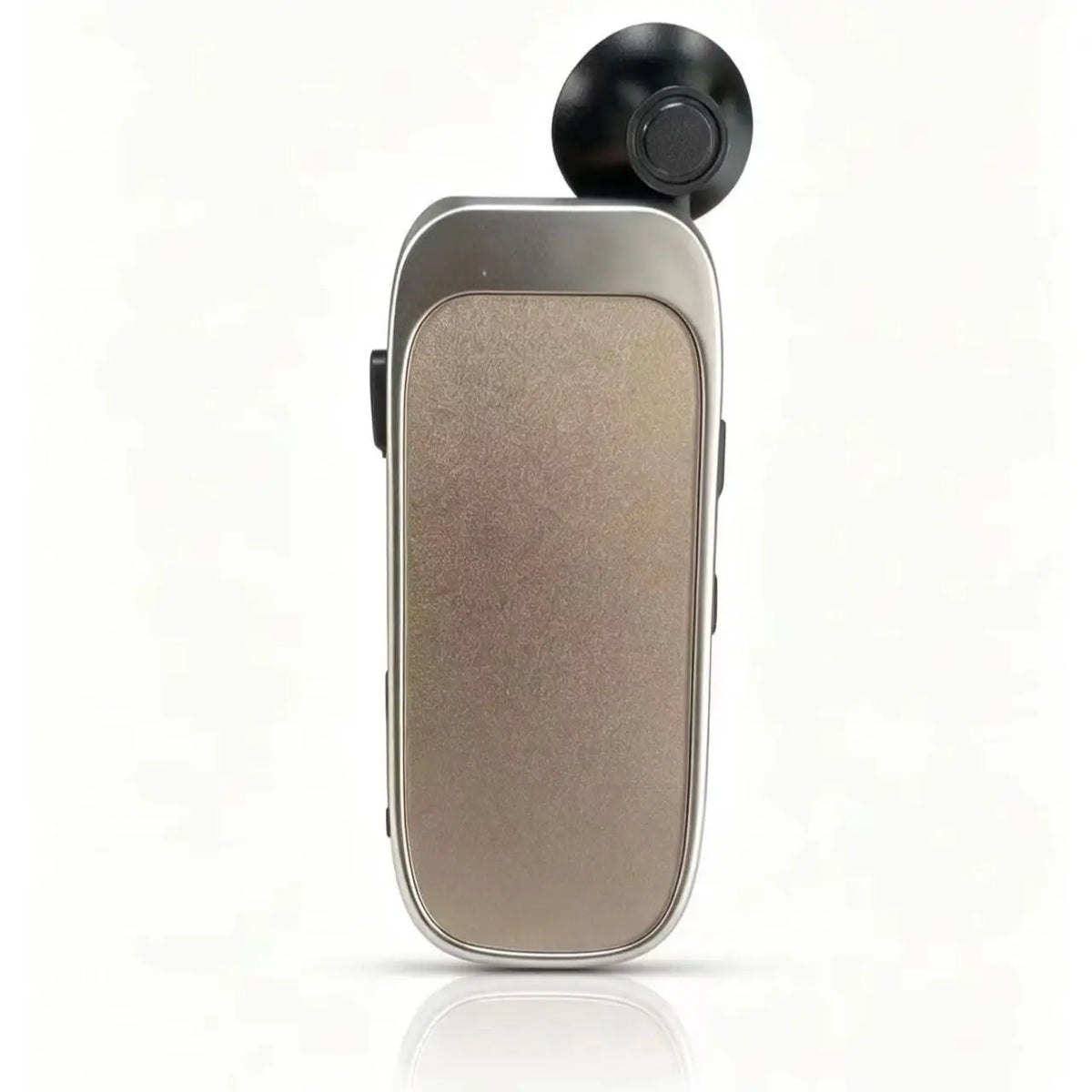 K30 Clip-On Bluetooth Earbud – Retractable Wire & Power Display Bluetooth Headset Axl K30-silver gold