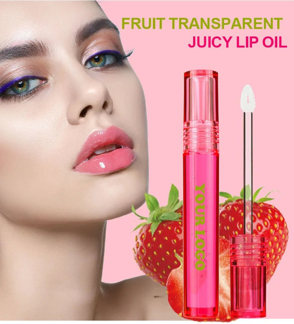 Fruit Flavor Hydrating Lip Oil | Vegan Private Label Wholesale Lip Oil Gloss Axl