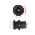 12V-24V Waterproof Cigarette Lighter Socket for Car, Boat & Bike Car Power Socket Axl One Size