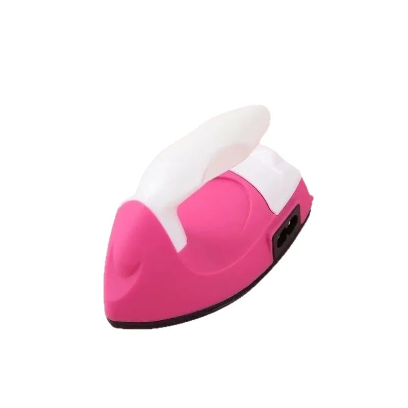 Mini Electric Iron for DIY Crafts, Name Stickers & Sewing Mini Craft Iron Axl pink-1pcs