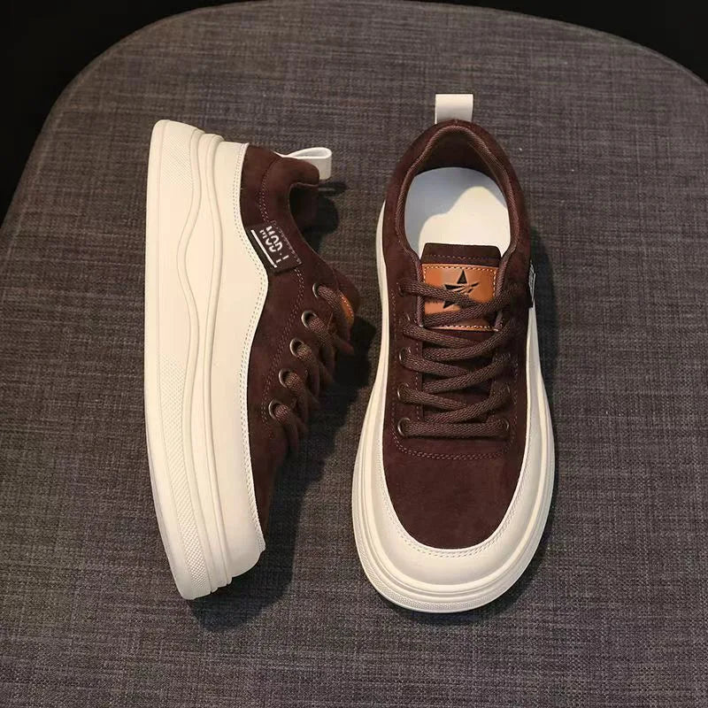 Women's White Platform Sneakers – Soft Cloud Sole Casual Shoes Women's Platform Sneakers Axl