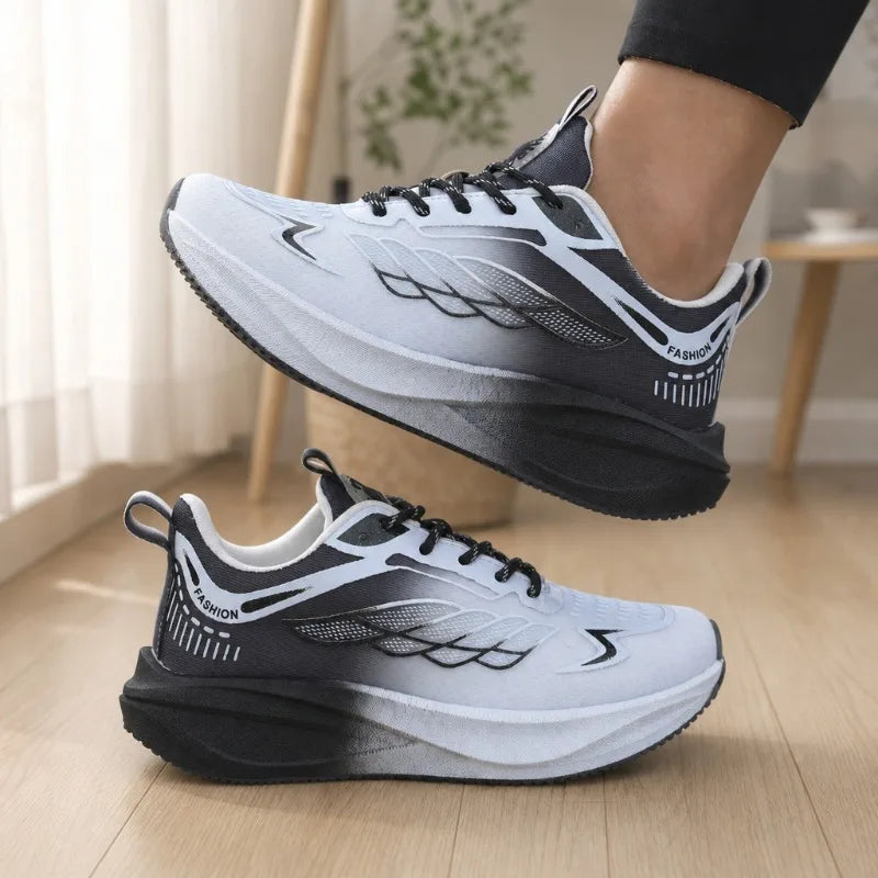 ZULIWAGN Women Wide Toe Mesh Sneakers – Breathable Retro Trainers Mesh Athletic Sneakers Axl