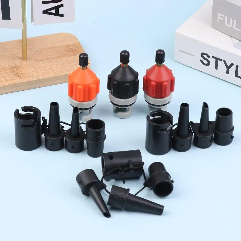 SUP Board Air Valve Adapter Kit – Kayak Inflatable Pump Connector Pump Valve Adapter Kit Axl
