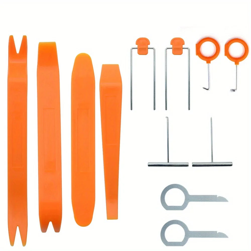 Car Panel Removal Pry Tool Kit – Trim, Dash & Door Clip Set Auto Trim Pry Kit Axl