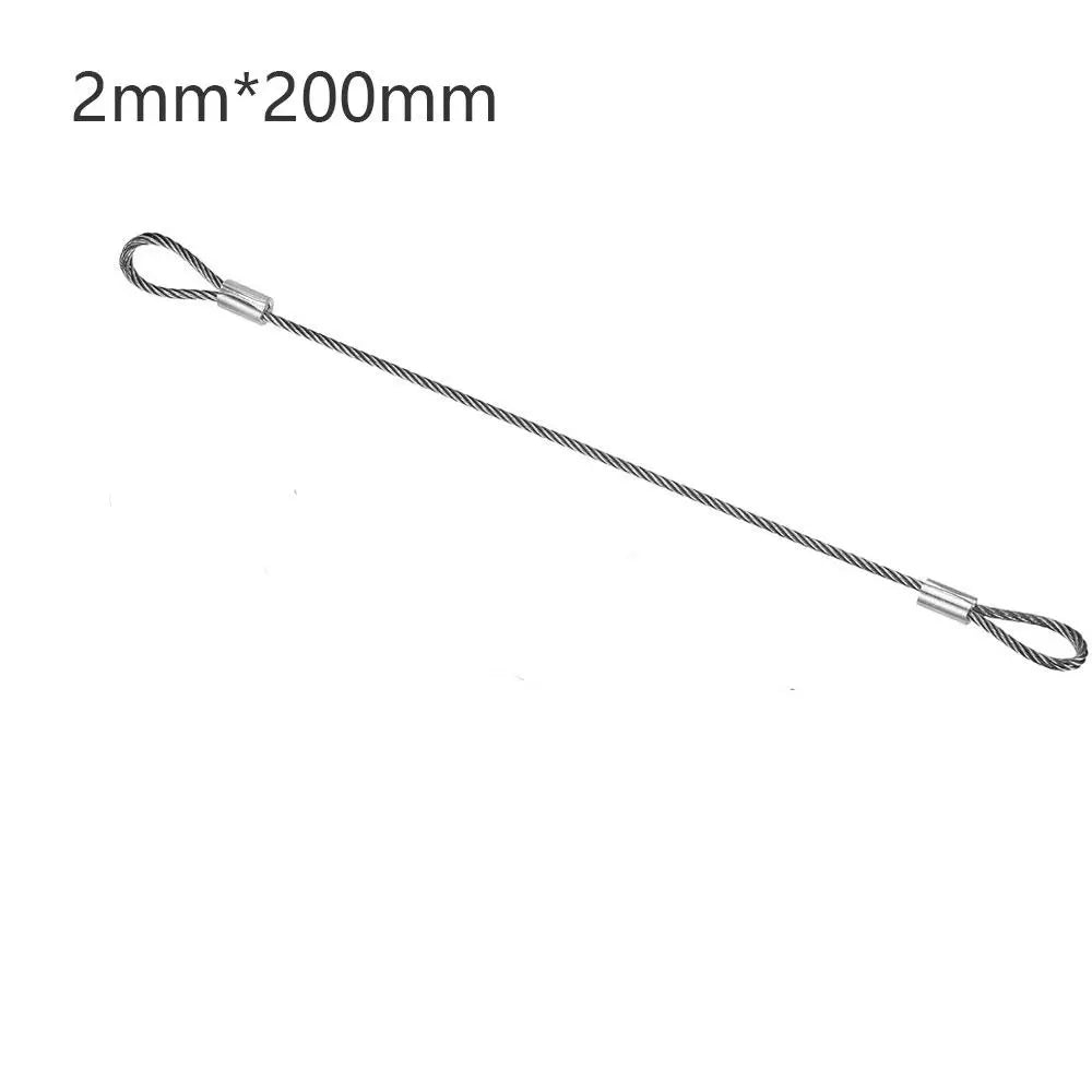 Stainless Steel Safety Cable Wire – Stage Light Security Rope Safety Cable Wire Axl 1PC-2mm