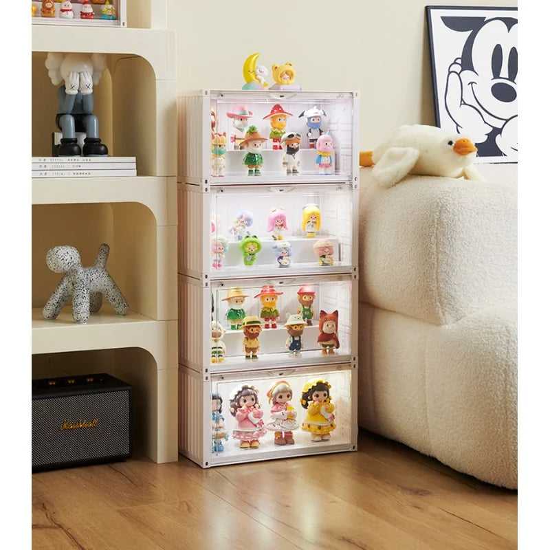 Acrylic Dustproof Display Case for Figures & Collectibles Acrylic Display Case Axl