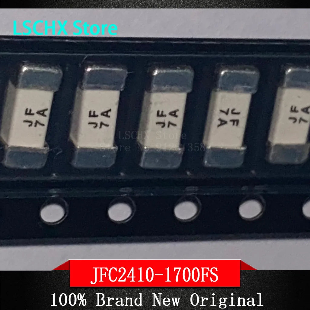 50pcs JFC2410 SMD Patch Fuse 1200–1800FS | Surface Mount SMD Patch Fuse Axl