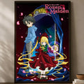 Rozen Maiden Anime Self-Stick HD PVC Wall Poster – Waterproof Anime Wall Poster Axl White07 40X50cmNoframe