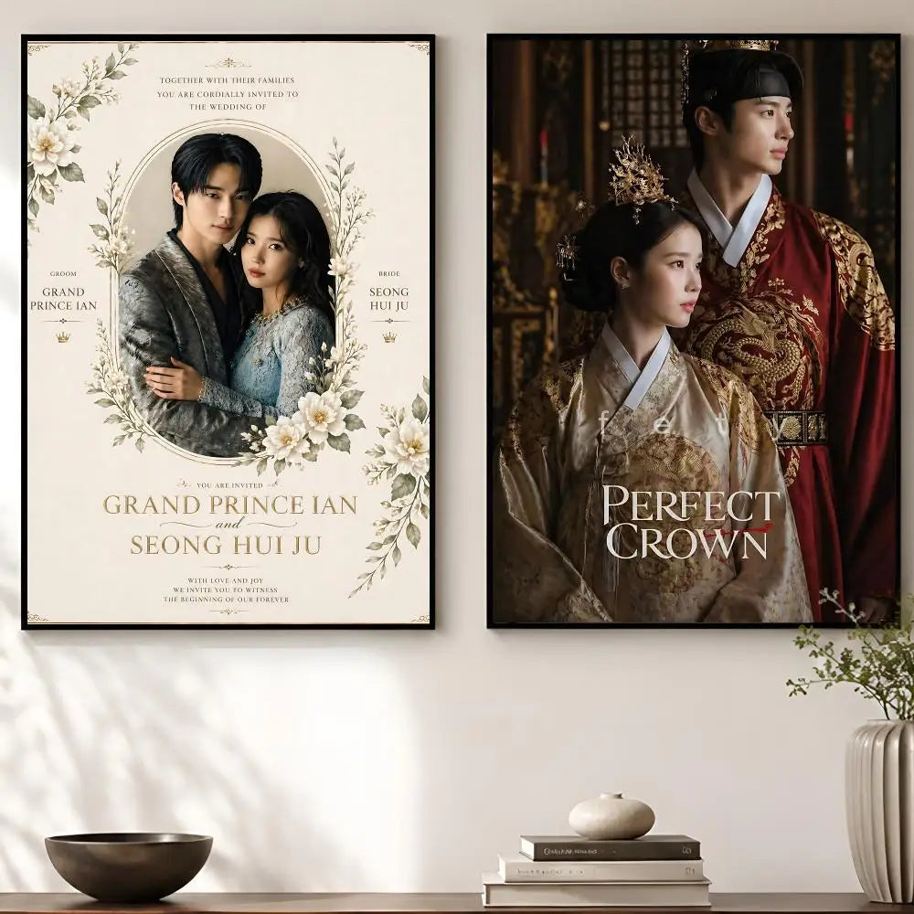Waterproof Self-Adhesive Crown HD Decorative Wall Poster Decorative Wall Poster Axl