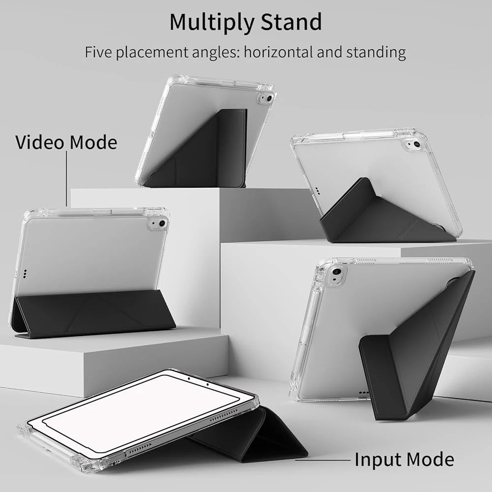 Y-Shape iPad Case | Pencil Holder & Multi-Angle Stand Tablet Case Axl