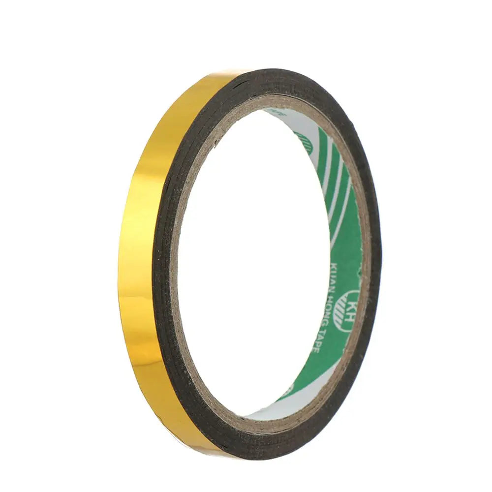 Laser Gold Decorative Paper Tape – DIY Craft Washi Tape Decorative Craft Tape Axl 1cmx50m