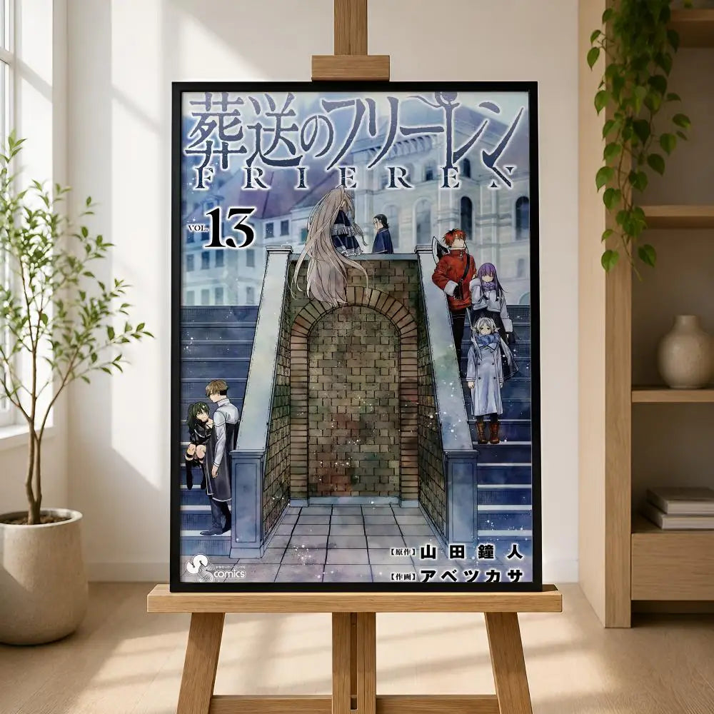 Sousou no Frieren Anime Wall Poster – Waterproof Self-Adhesive Anime Wall Poster Axl