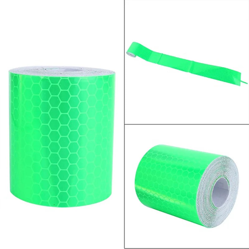 Car Truck Reflective Safety Warning Tape 1m×5cm Self-Adhesive Reflective Safety Tape Axl