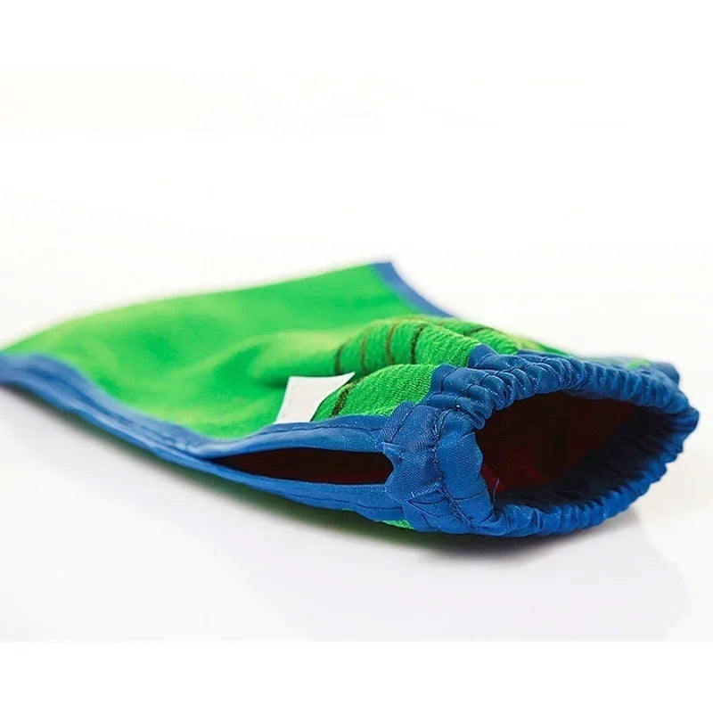 Two-Sided Exfoliating Bath Glove – Body Scrubbing Shower Mitt Exfoliating Bath Glove Axl