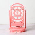 Automatic Phone Shaker Step Counter – Dual Phone Holder Phone Shaker Stand Axl pink