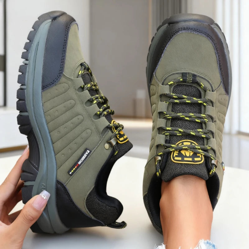 Women's Retro Wedge Platform Hiking Sneakers – Anti-Slip Hiking Sneakers Axl