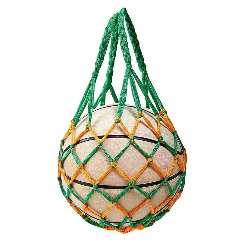 Mesh Ball Carry Bag – Portable Net Sack for Soccer & Sports Sports Ball Bag Axl one size A3
