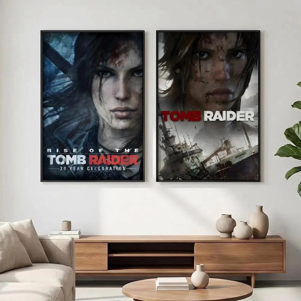 Shadow of the Tomb Raider HD Wall Poster – Game Room Decor Wall Art Poster Axl
