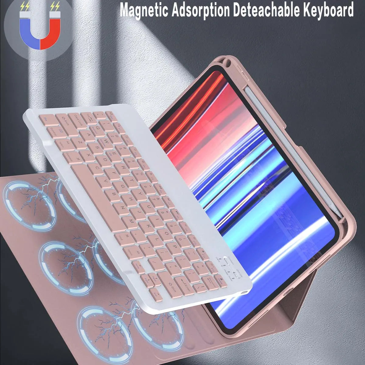 10" Magnetic Bluetooth Keyboard for iPad 10.2–11" | Wireless Tablet Keyboard Axl