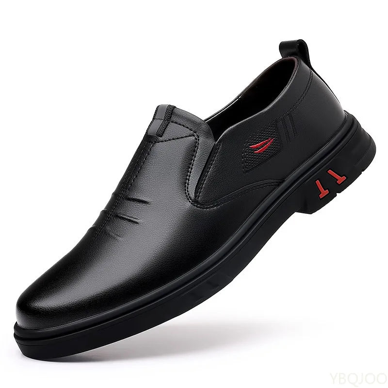 Men's Genuine Cow Suede Leather Loafers – Handmade Slip-On Leather Loafers Axl