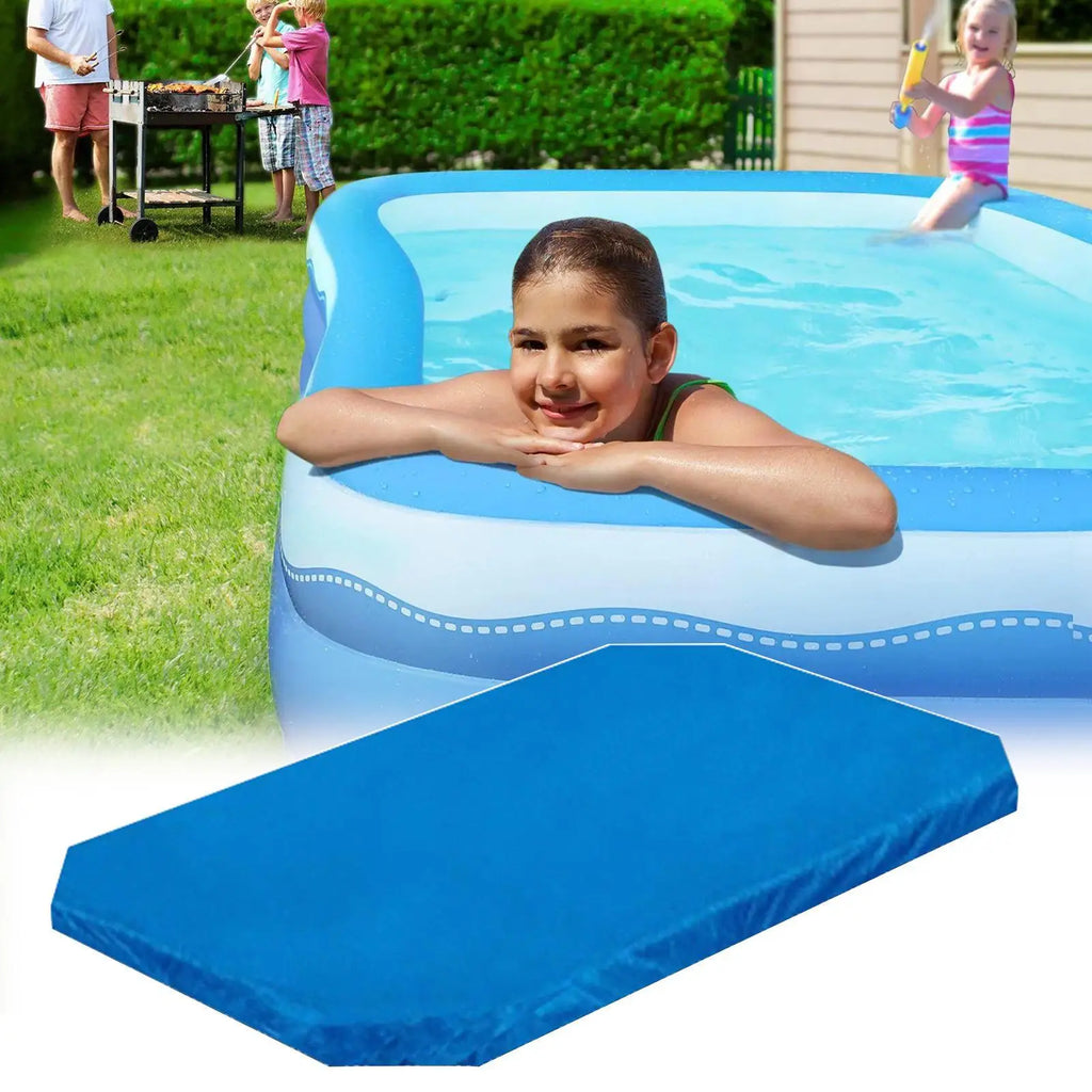 Rectangle Kids Pool Cover – UV Resistant Waterproof Foldable Swimming Pool Cover Axl
