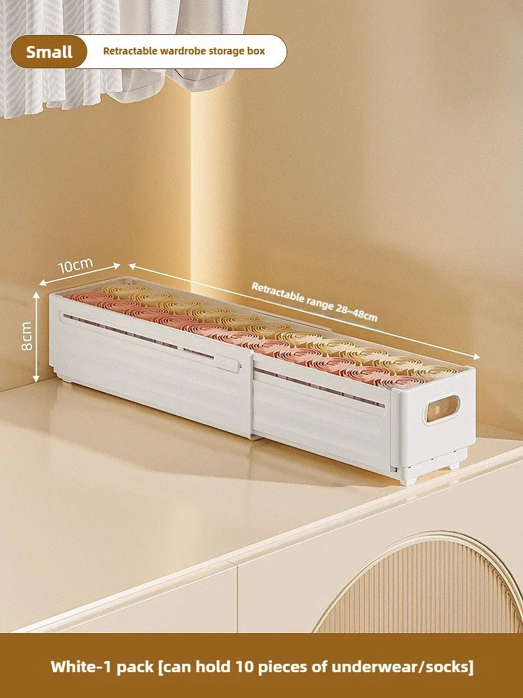 Adjustable Foldable Clothes Storage Box & Closet Organizer Closet Storage Organizer Axl