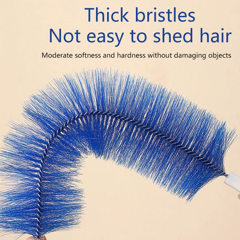 Bendable Microfiber Fan Duster Brush – AC, Shutters & Car Duster Cleaning Brush Axl