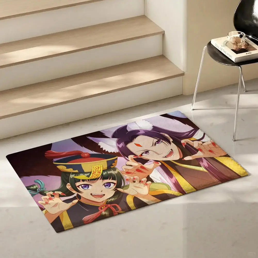 Apothecary Diaries Anime Flannel Floor Mat – Non-Slip Rug Anime Floor Mat Axl
