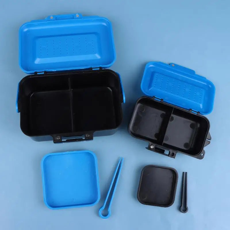 Portable Breathable Bait Box – Earthworm Worm Lure Container Fishing Bait Box Axl