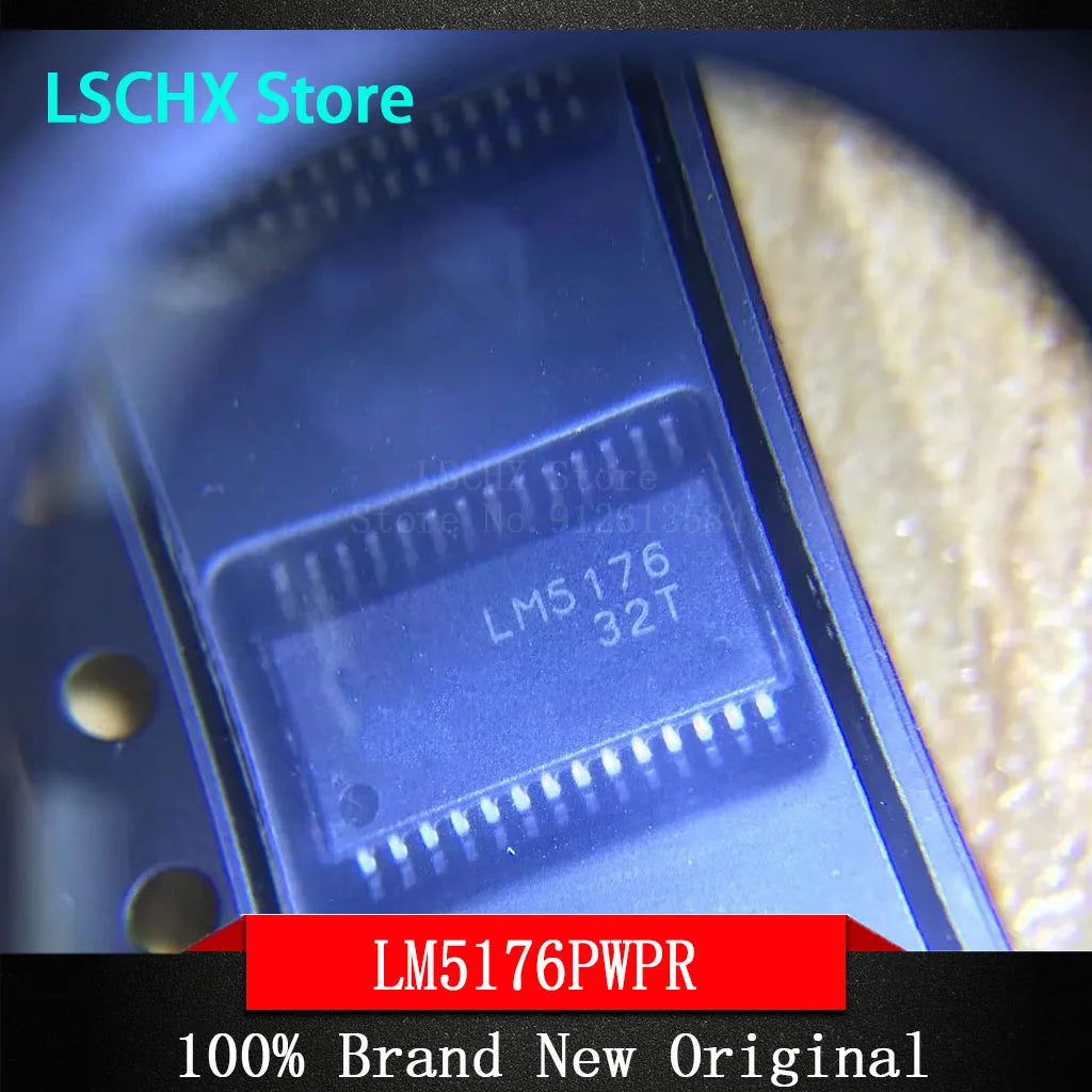 5pcs LM5176 HTSSOP-28 55V 4-Switch Buck/Boost Controller IC Buck/Boost Controller IC Axl Default Title