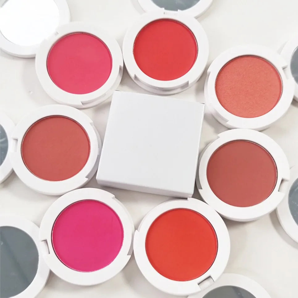 Vegan Blush Powder – Private Label Custom Logo Blusher Cheek Blush Powder Axl