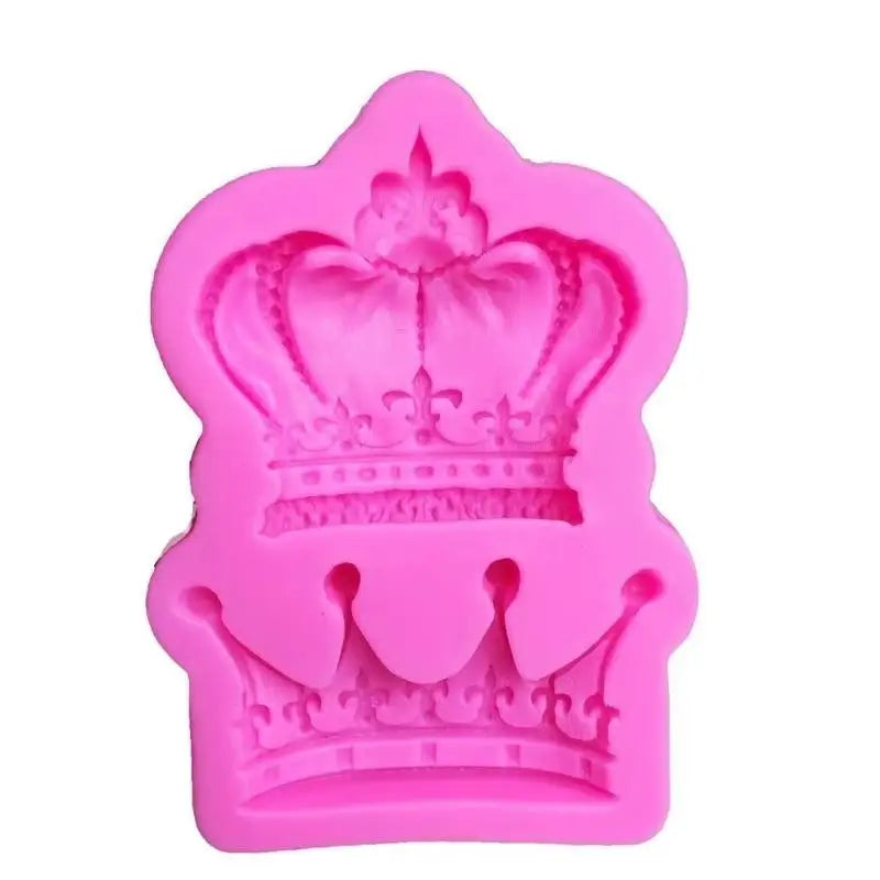3D Crown Silicone Mold – Princess Fondant & Candy Cake Mold Silicone Baking Mold Axl