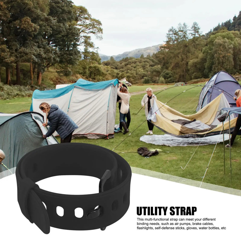 Rubber Utility Cargo Strap with ABS Buckle | Bike & Outdoor Utility Cargo Strap Axl