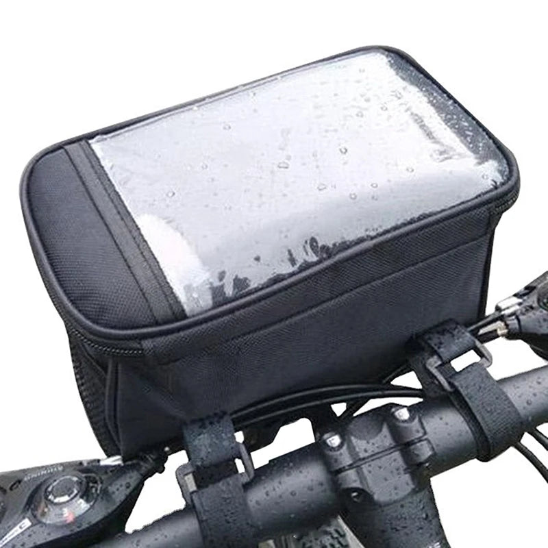 Waterproof Bike Handlebar Bag – Reflective Front Frame Pannier Bicycle Handlebar Bag Axl