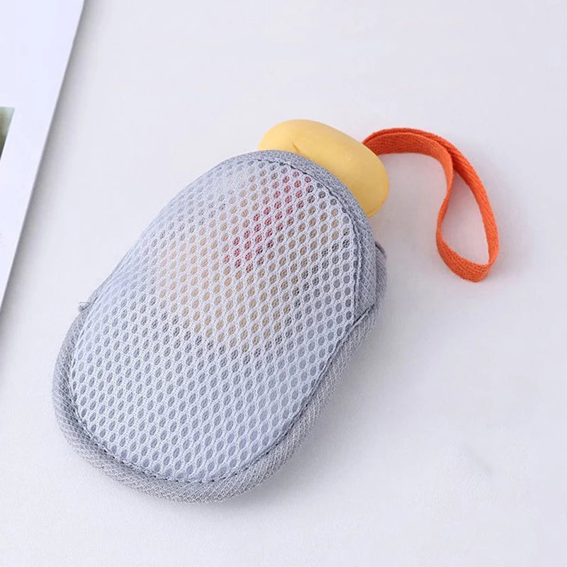2-Pack Bath Foaming Mesh Soap Bag & Body Exfoliating Scrubber Bath Exfoliating Scrubber Axl