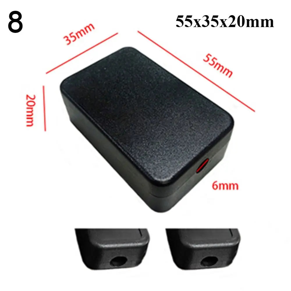 Waterproof Black Plastic DIY Electronic Project Enclosure Box Electronic Project Box Axl 8 60x40x15mm